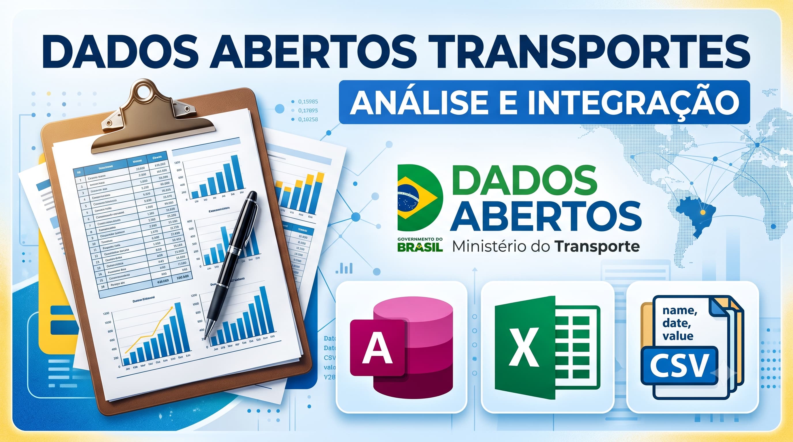Exemplo de arquivos e estrutura de dados da frota veicular brasileira